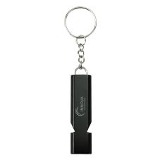 Custom Aluminium Alloy Survival Whistle w/ Key Ring