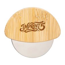 Custom Bamboo Pizza Cutter