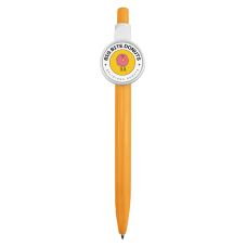 Custom Button Badge Ballpoint Pen