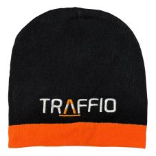 Custom Embroidered Knit Beanie w/ Stripe