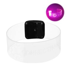 Custom Light Up Bracelets w/ Magnetic Clasp