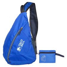 Full Color Custom Foldable Sling Backpack