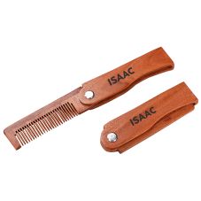 Custom Folding Wooden Comb