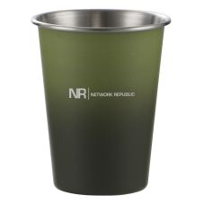 Custom Gradient Stainless Steel Pint Glass - 12 oz.