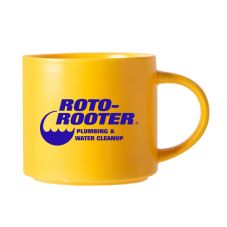 Custom Matte Ceramic Coffee Mugs - 14 oz.