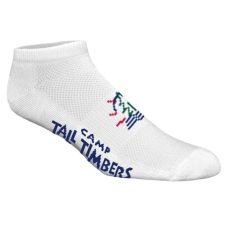 Custom Moisture Wicking No Show Style Socks