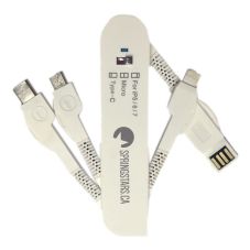 Custom Multi Blade Type C 3-in-1 Charging Cable