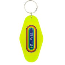 Custom Diamond Shaped Hotel Plastic Keytag
