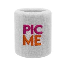 Custom Plush Terry Sport Wristbands - 3.15" x 3.15"