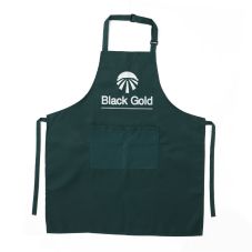 Custom Poly/Cotton Twill Apron w/ 2 Pockets