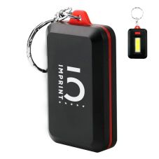 Custom Portable COB LED Keychain Flashlight