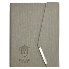 Custom PU Cover Magnetic Portfolio Notebook