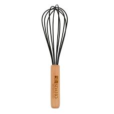 Custom Silicone Whisk w/ Wooden Handle