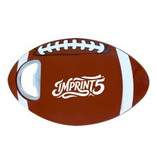 Custom Sports Football Coaster Bottle Opener