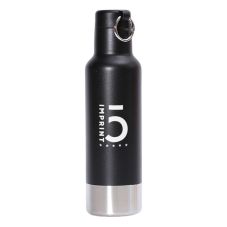 Custom Stainless Vacuum Water Bottle w/ Keychain - 17 oz.
