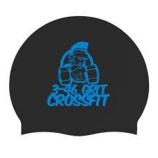 Full Color Custom Classic Silicone Swimming Cap - 8.7'' W x 7.5'' L