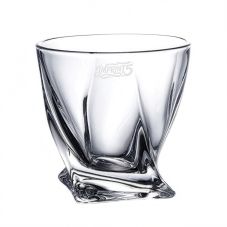 Custom Twisted Whisky Rocks Glass - 9.5 oz.