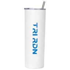Custom Vacuum Insulated Skinny Tumbler w/ Straw - 30 oz.