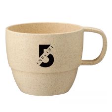 Custom Wheat Straw Mug - 13 oz.