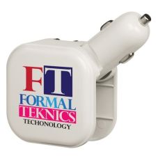 Full Color 2-in-1 USB/AC Customized Chargers w/ Dual USB Ports