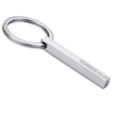  Custom 4 Sided Vertical Cuboid Bar Keychain