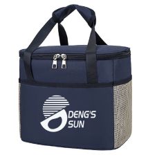 Lunch Box Oxford Cloth Custom Large Insulated Bag - 11.81"w x 9.84"h x 8.66"d
