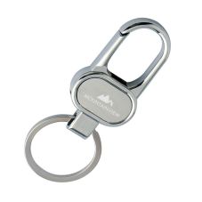 Double Ring Promotional Metal Keychain