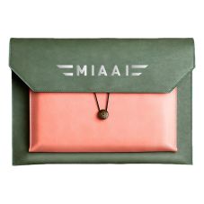 Custom Two Tone Leatherette A4 Document Envelope