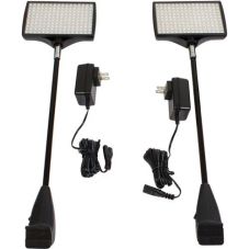 Display Booth Universal LED Double Light Kits - Blank