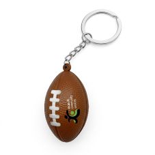Custom Football Keychain Promotional Stress Ball