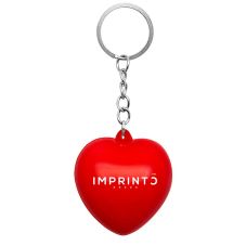 Custom Heart Stress Ball Keychains