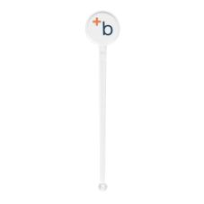 Custom Drink Stir Stick and Appetizer Pick - Round Top