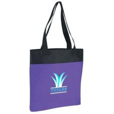Custom Shopper Promotional Tote Bag - 15"w x 15"h x 1"d