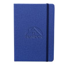 Custom Hardcover Linen-like Journal - 5.7"w x 8.25"h