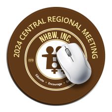 Full Color Round Ultra Thin Fabric Custom Mouse Pad - 8"