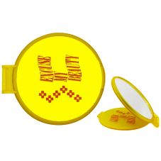 Compact Folding Promotional Travel Mirror - 2.75"
