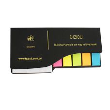 Custom Pocket Self-Adhesive Flag & Notepad