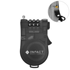 Custom Retractable 3-Digit Cable Combination Lock