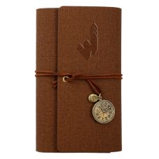 Custom Retro Binder Notebook - 4.5"w x 7.3"h