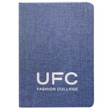 Full Color Custom Linen Hardcover Journal - 5" x 7"