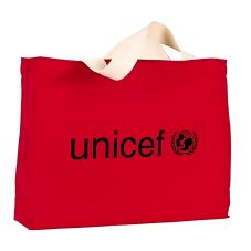 Cotton Custom Tote - 14.5"w x 11"h x 4"d