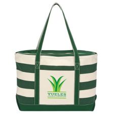 Heavy Duty Cotton Canvas Custom Tote Bag - 23"w x 14"h x 7"d