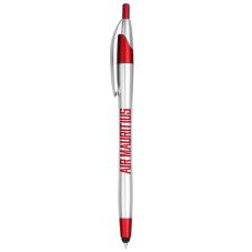 Custom Silver Javelin Stylus Pen