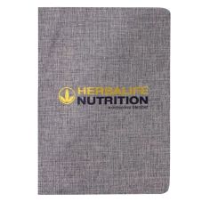 Full Color Custom Hardcover Linen Notebook - 4"w x 5.8"h