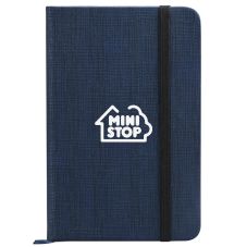 Custom Textured Faux Leather Journal - 3.7"w x 5.7"h