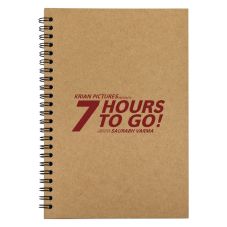 Promotional Paper Cover Spiral Notebook - 5.5" x 8.25"