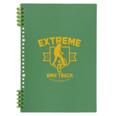 Custom Detachable Spiral Bound Notebook - 5.5"w x 8.25"h