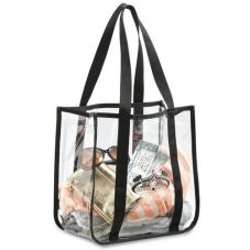 Clear Event Custom Tote Bag - 12"w x 12"h x 6"d