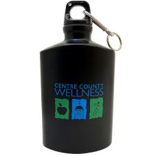 Aluminum Canteen Style Promotional Water Bottle - 17 oz.