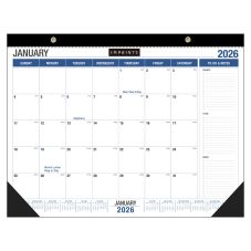 Custom Desk Pad Calendar w/ Vinyl Corners